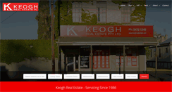 Desktop Screenshot of keoghrealestate.com